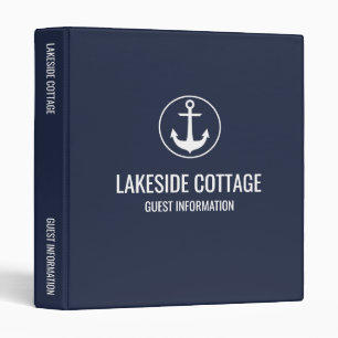 Classeur Location de vacances Marine Ancre Nautique Airbnb