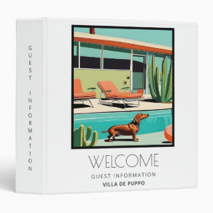 Classeur Location de vacances moderne Informations clients
