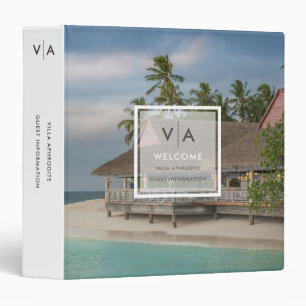 Classeur Location de vacances moderne Informations clients