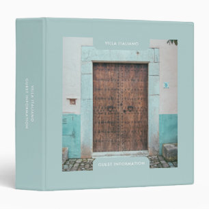 Classeur Location de vacances moderne Informations clients