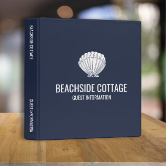 Classeur Location Plage Shell Airbnb Bienvenue