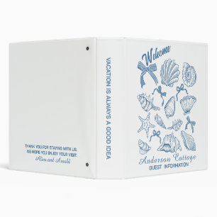 Classeur Locations sur mesure Invité Bienvenue Plage Côte