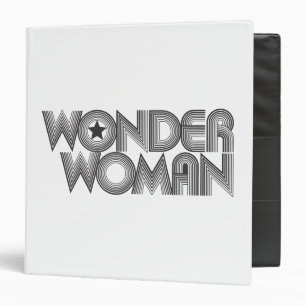 Classeur Logo B&W Wonwoman 3