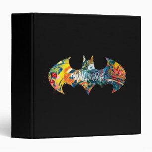 Classeur Logo Batman Graffiti Neon 80's