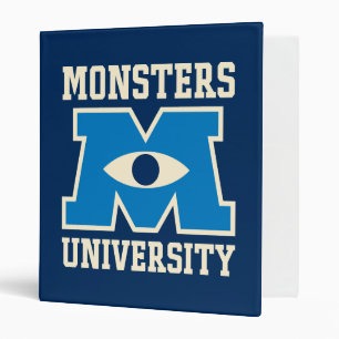Classeur Logo bleu de Monsters University