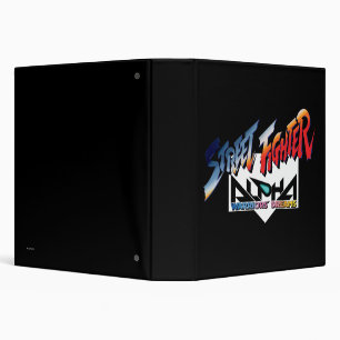 Classeur Logo d'alpha de Street Fighter