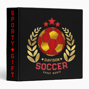 Classeur Logo de football personnalisé