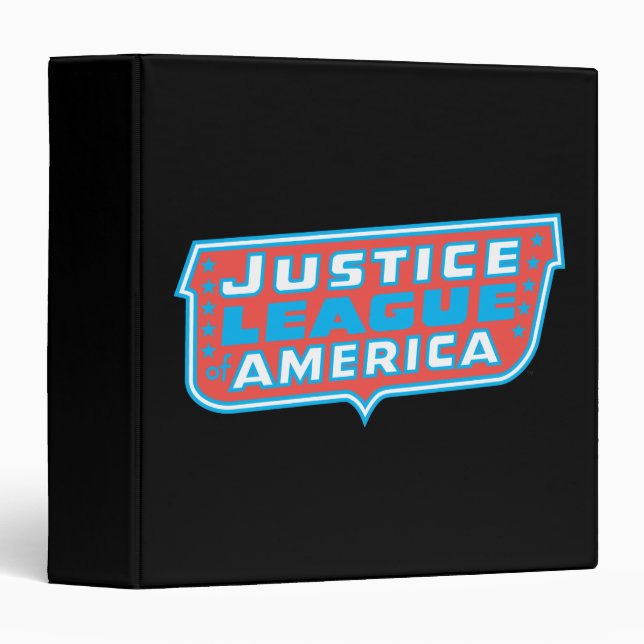 Classeur Logo de la Justice League of America (Devant/Côté)
