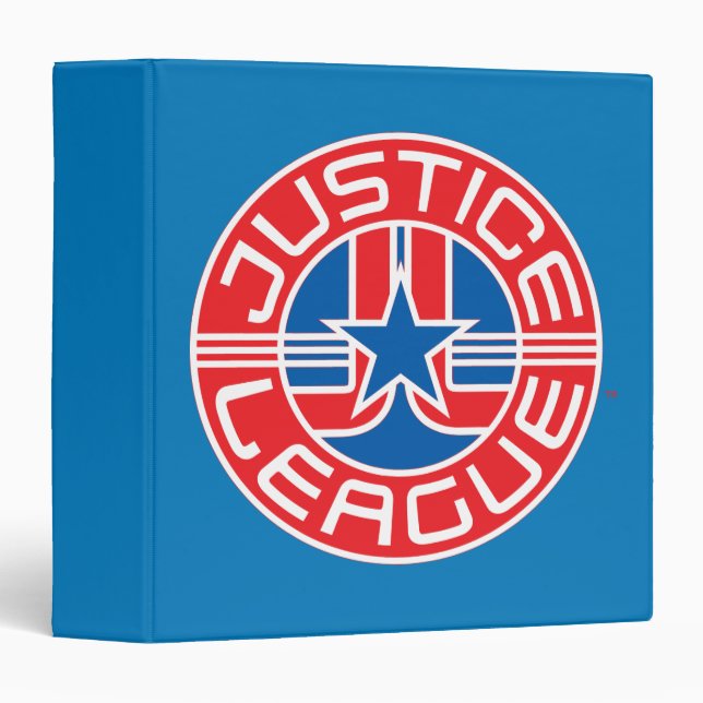 Classeur Logo de la Ligue de la Justice (Devant/Côté)