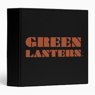 Classeur Logo de lanterne verte - Tan