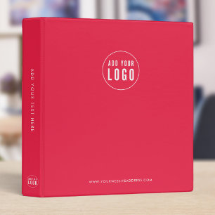 Classeur Logo de l'entreprise Moderne Minimaliste Couleur P