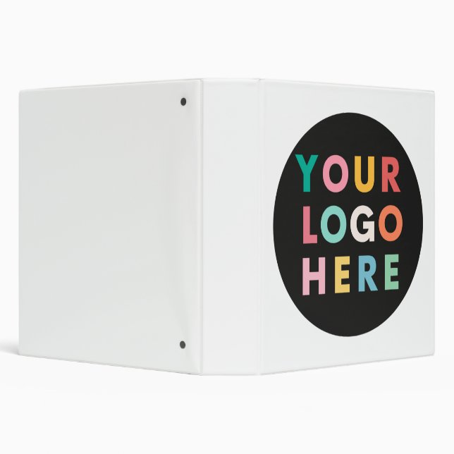 Classeur Logo de l'entreprise personnalisé (Arrière-plan)