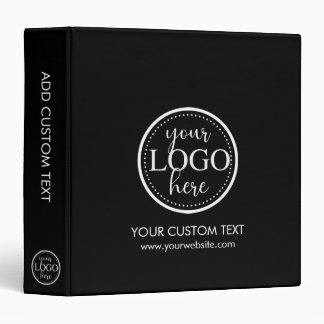 Classeur Logo de l'entreprise personnalisé Enregistrements 