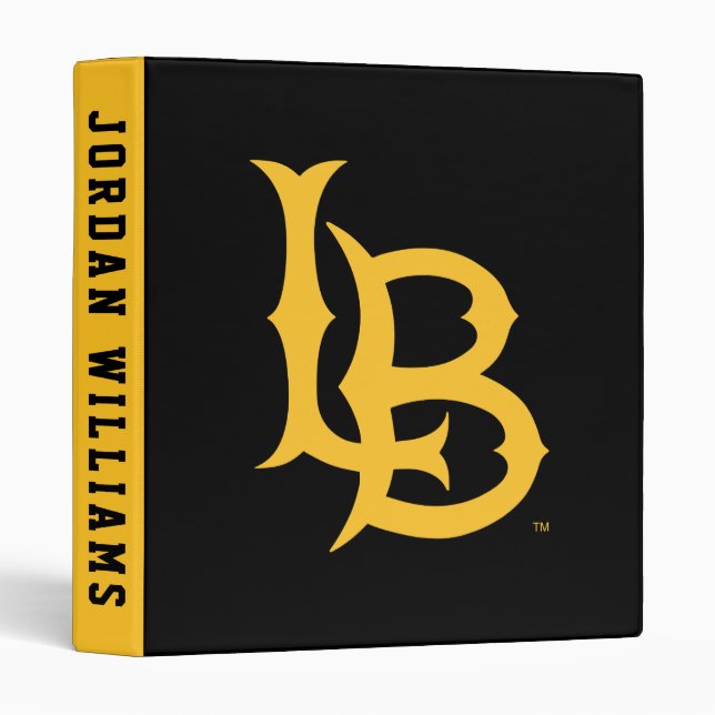 Classeur Logo de Long Beach State (Devant/Côté)
