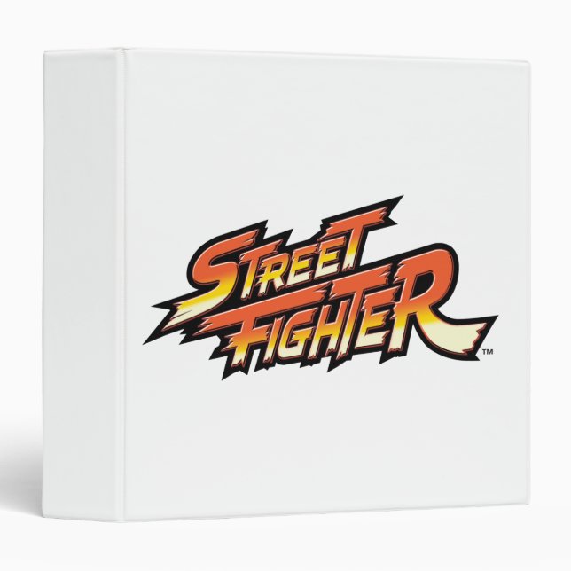 Classeur Logo de marque de Street Fighter (Devant/Côté)