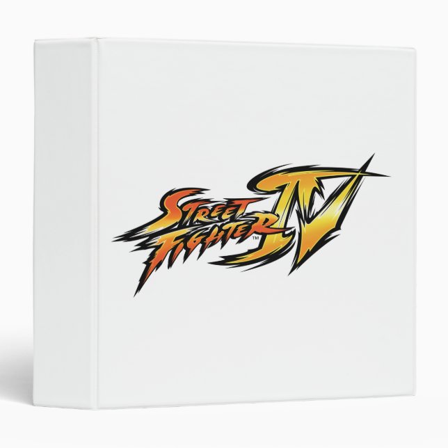 Classeur Logo de Street Fighter IV (Devant/Côté)