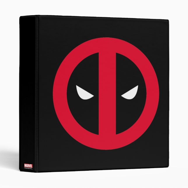 Classeur Logo Deadpool (Devant/Côté)
