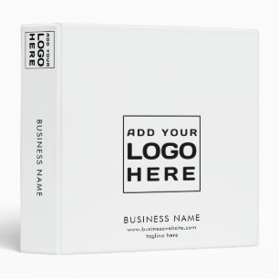Classeur Logo d'entreprise Moderne Minimaliste Personnalisé