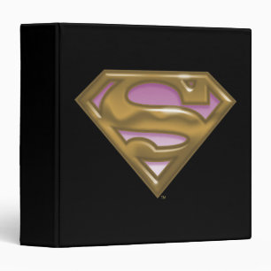 Classeur Logo doré Supergirl
