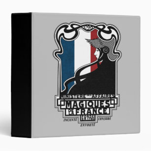 Classeur Logo du ministère des Affaires magiques de la Fra