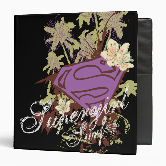 Classeur Logo du Surf Supergirl (Devant/Intérieur)