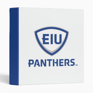 Classeur Logo Eastern Illinois Panthers Shield & Wordmark