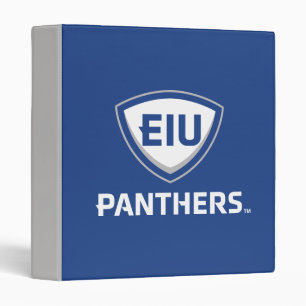 Classeur Logo Eastern Illinois Panthers Shield & Wordmark