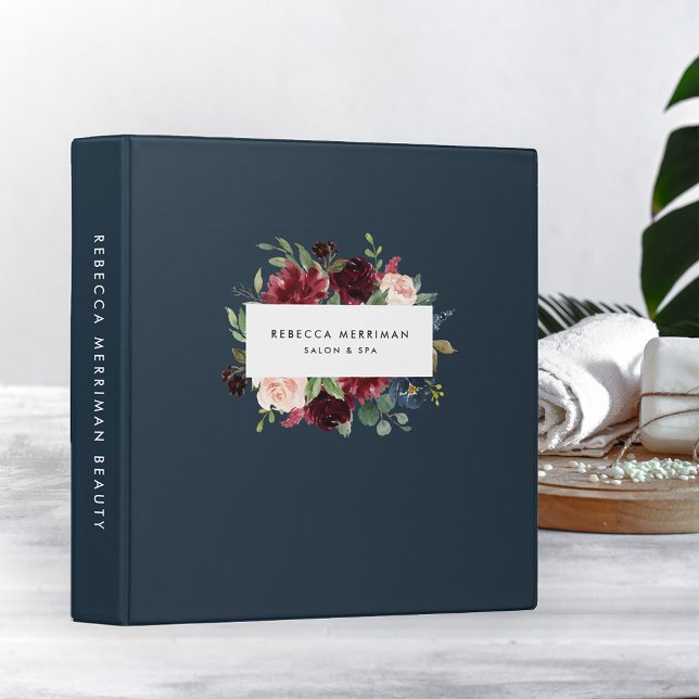 Classeur Logo floral en fleur (Créateur téléchargé)