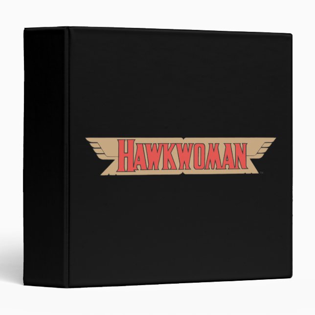 Classeur Logo Hawkwoman (Devant/Côté)