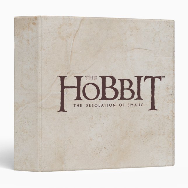 Classeur Logo Hobbit - foncé (Devant/Côté)