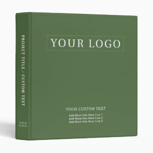 Classeur Logo promotionnel simple et minimaliste pour les e