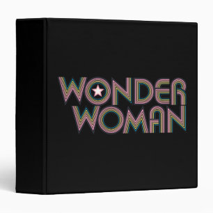Classeur Logo Rainbow Wonder Woman