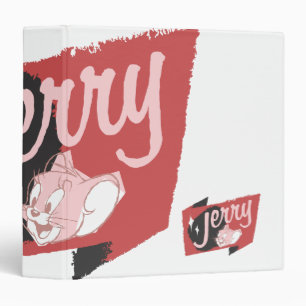 Classeur Logo rouge et noir de Jerry
