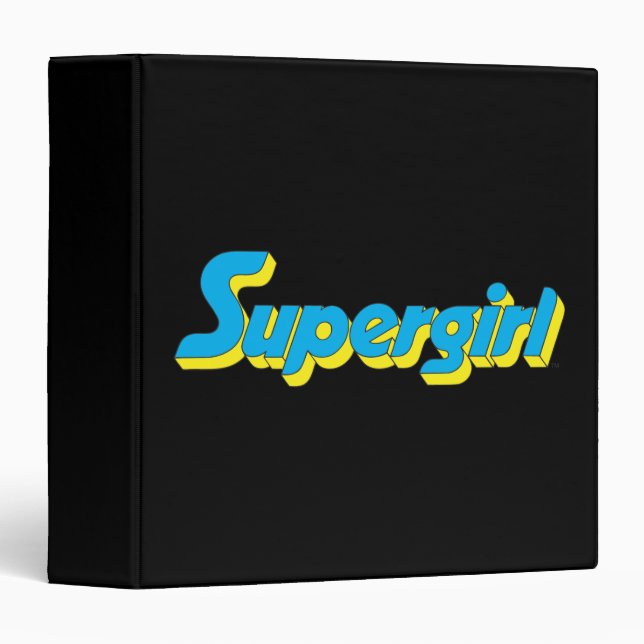 Classeur Logo Supergirl (Devant/Côté)