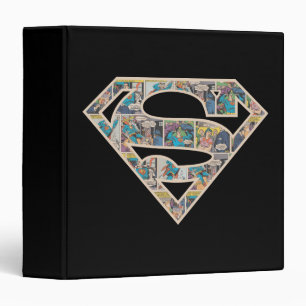 Classeur Logo Supergirl Comic Strip