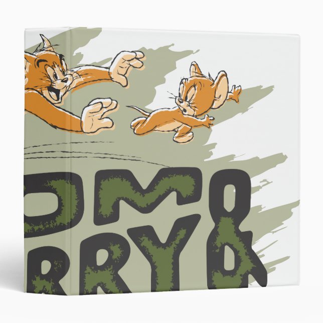 Classeur Logo Tom et Jerry Chase (Devant/Côté)