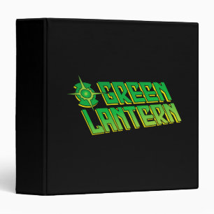 Classeur Logo vert de lanterne - incliné
