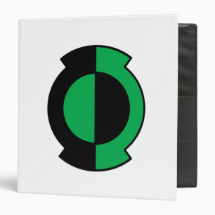 Classeur Logo vert lanterne retourné