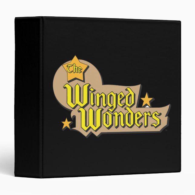 Classeur Logo Winged Wonders (Devant/Côté)