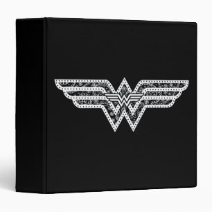 Classeur Logo Wonder Woman Paisley