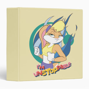 Classeur Lola Bunny "Je ne peux pas arrêter"