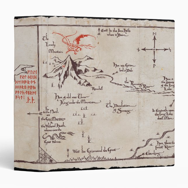 Classeur Lonely Mountain (Devant/Côté)