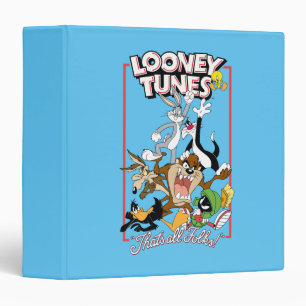 Classeur LOONEY TUNES™ "C'EST TOUS LES FOLKS!™" Pile de gro