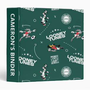 Classeur LOONEY TUNES™ Modèle de Livre de Jeux de Football
