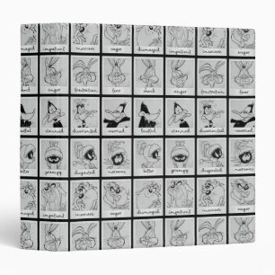 Classeur LOONEY TUNES™ Tableau d'émotion de personnage