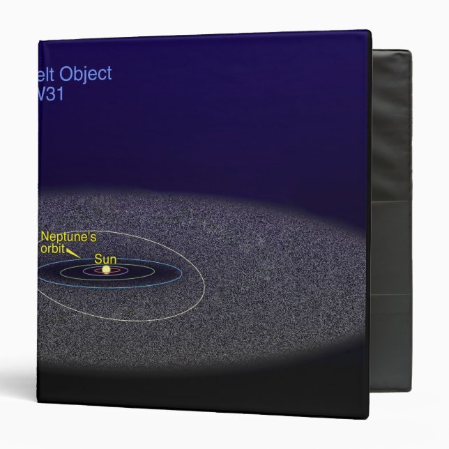 Classeur L'orbite de l'objet binaire Kuiper Belt (Devant/Intérieur)