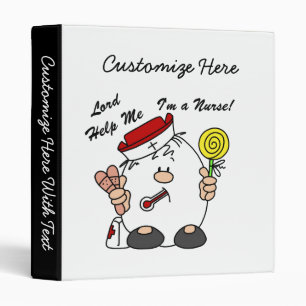 Classeur Lord Aidez-moi Je suis infirmière