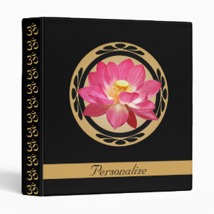 Classeur Lotus Flower OM Signature 1"