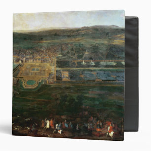 Classeur Louis XIV chassant près du château de