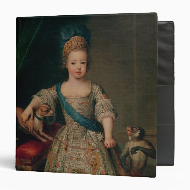 Classeur Louis XV en tant qu'enfant, 1714 (Devant/Intérieur)